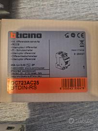 Interruttore differenziale bticino