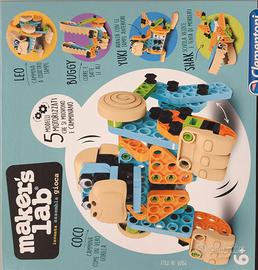 CLEMENTONI - MAKER LAB - ANIMALI IN MOVIMENTO