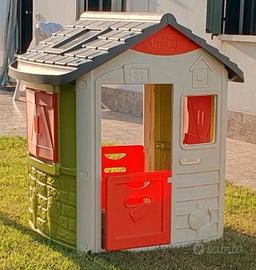 Casetta e Scivolo da giardino Smoby per bambini