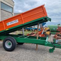 RIMORCHIO MONOASSE TRILATERALE 3,50x2