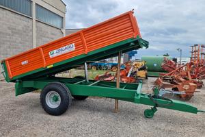 RIMORCHIO MONOASSE TRILATERALE 3,50x2