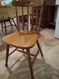 Sedie in legno