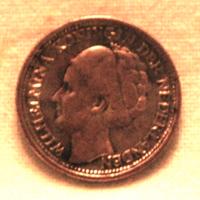 1/10 DI GULDEN CURACAO DEL 1944 D