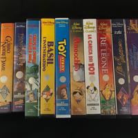 Cartoni VHS Walt Disney, WB, Universal e altro