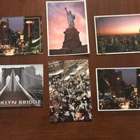Cartoline Vintage 1970-80 Boston NY Torri Gemelle