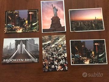 Cartoline Vintage 1970-80 Boston NY Torri Gemelle