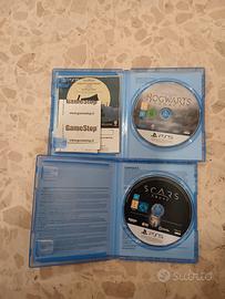 giochi ps5 hogwarts legacy+scars above