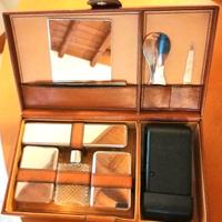 Beauty Case uomo anni 60 vintage completo