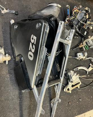 Airbox e telaietto post completo ktm