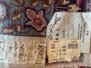 Tris tappeti persiani orig. Kirman 160x95 90x60