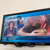 Tv con asta per parete