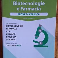Prove di verifica per biotecnologie e farmacia 