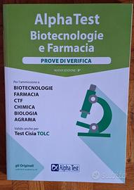 Prove di verifica per biotecnologie e farmacia 
