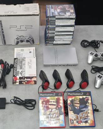 PlayStation 2  perfetta 19 Giochi Bundle Buzz