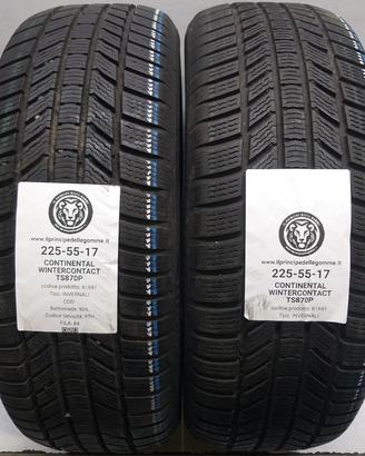 2 GOMME 225 55 17 CONTINENTAL A61691
