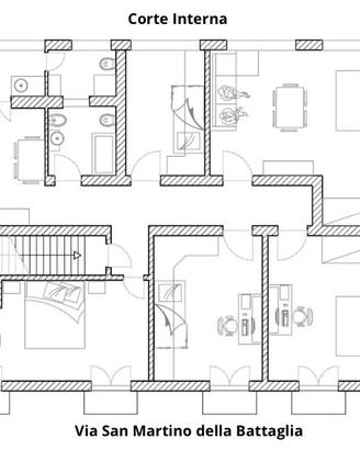Ampio appartamento con ingresso indipendente