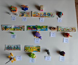 Lotto di 12 Sorpresine Kinder Ferrero (K98)