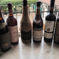 vini pregiati di annate varie