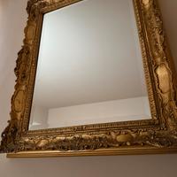 Specchio vintage oro