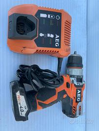 Trapano batteria litio AEG