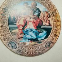 Quadro grande in legno cattolico