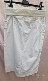 Gonna cotone bianca