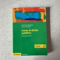 LIBRO CORSO DIRITTO PUBBLICO COME NUOVO