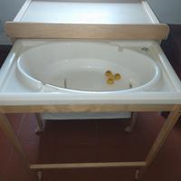 fasciatoio con vaschetta bagnetto