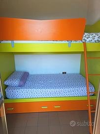 letto a castello  per bambini