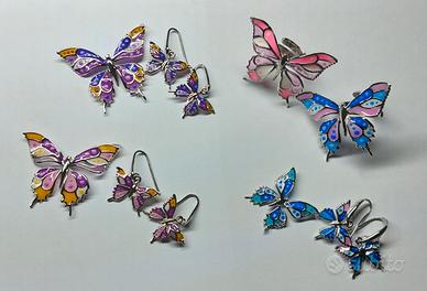 farfalle in argento 