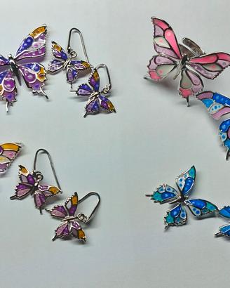 farfalle in argento 