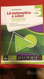 MATEMATICA A COLORI(LA)-EDIZIONE VERDE-VOL.5