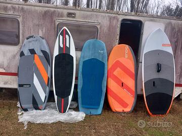 Wingfoil tavole e ali e piantoni foil completi