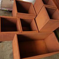 Vasi in Ferro Corten