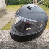 Casco modulare nero