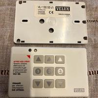 VELUX pulsantiera a muro rettangolare 3 motori