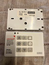 VELUX pulsantiera a muro rettangolare 3 motori