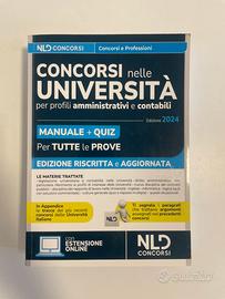 Libro concorso pubblico Università