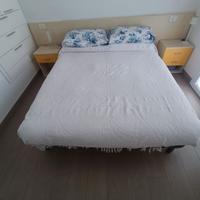 CAMERA MATRIMONIALE TESTIERA + LETTO + 2 COMODINI