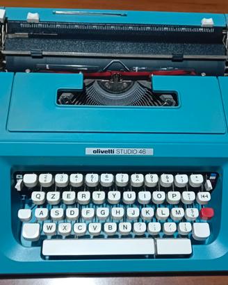 Macchina da scrivere anni 80 Olivetti Studio 46