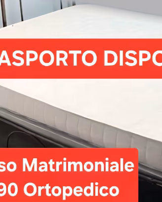 MATERASSO MATRIMONIALE + RETE DOGHE - TRASPORTO OK