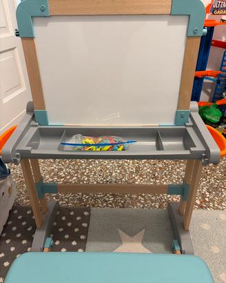 Lavagna bifacciale legno/ plastica