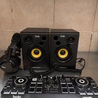 Hercules Dj control Startlight +casse+cuffie