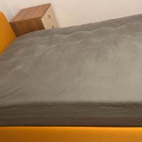 letto una piazza e mezza Flou con cassettone
