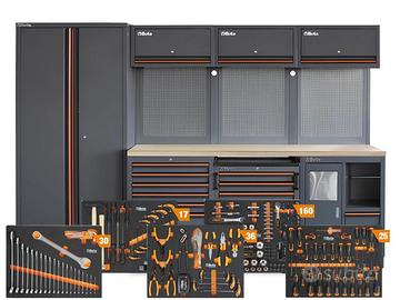 BETA arredamento officina C45PRO 2.0 +268 utensili