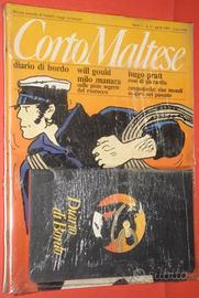 RIVISTA 1985 CORTO MALTESE con Gadget DIARIO BORDO