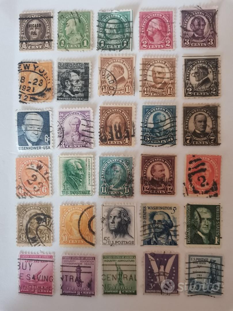 francobolli AMERICANI STORICI Collezionismo In vendita a Vicenza