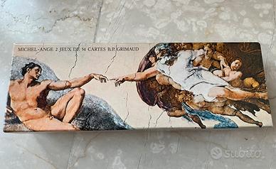 CARTE DA GIOCO VINTAGE MICHELANGELO