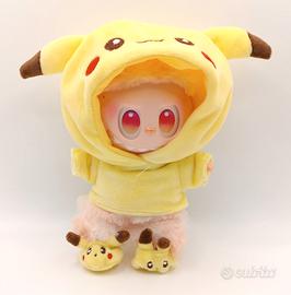 Vestito Labubu Outfit Completo Pokemon Pikachu NEW
