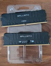 Crucial Ballistix Kit RAM DDR4 16GB 3600Mhz CL16